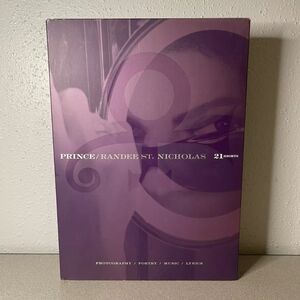 RARE Prince 21 Nights Coffee Table Book & CD - NIB Still Sealed